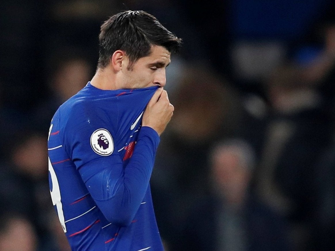 Alvaro Morata is out on the fringes at Chelsea (Reuters)