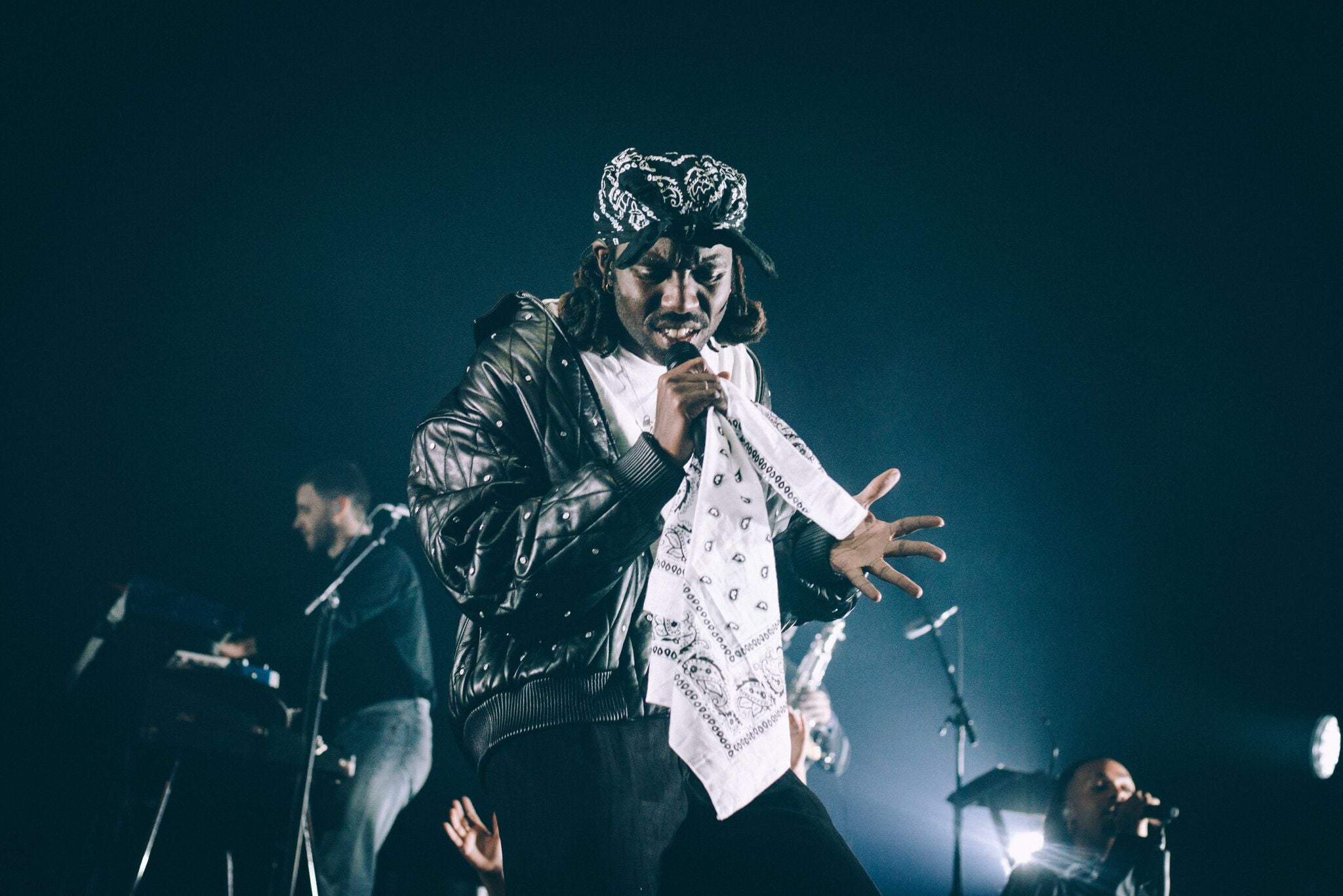 Blood Orange (Dev Hynes) performs at Pitchfork Festival in Paris