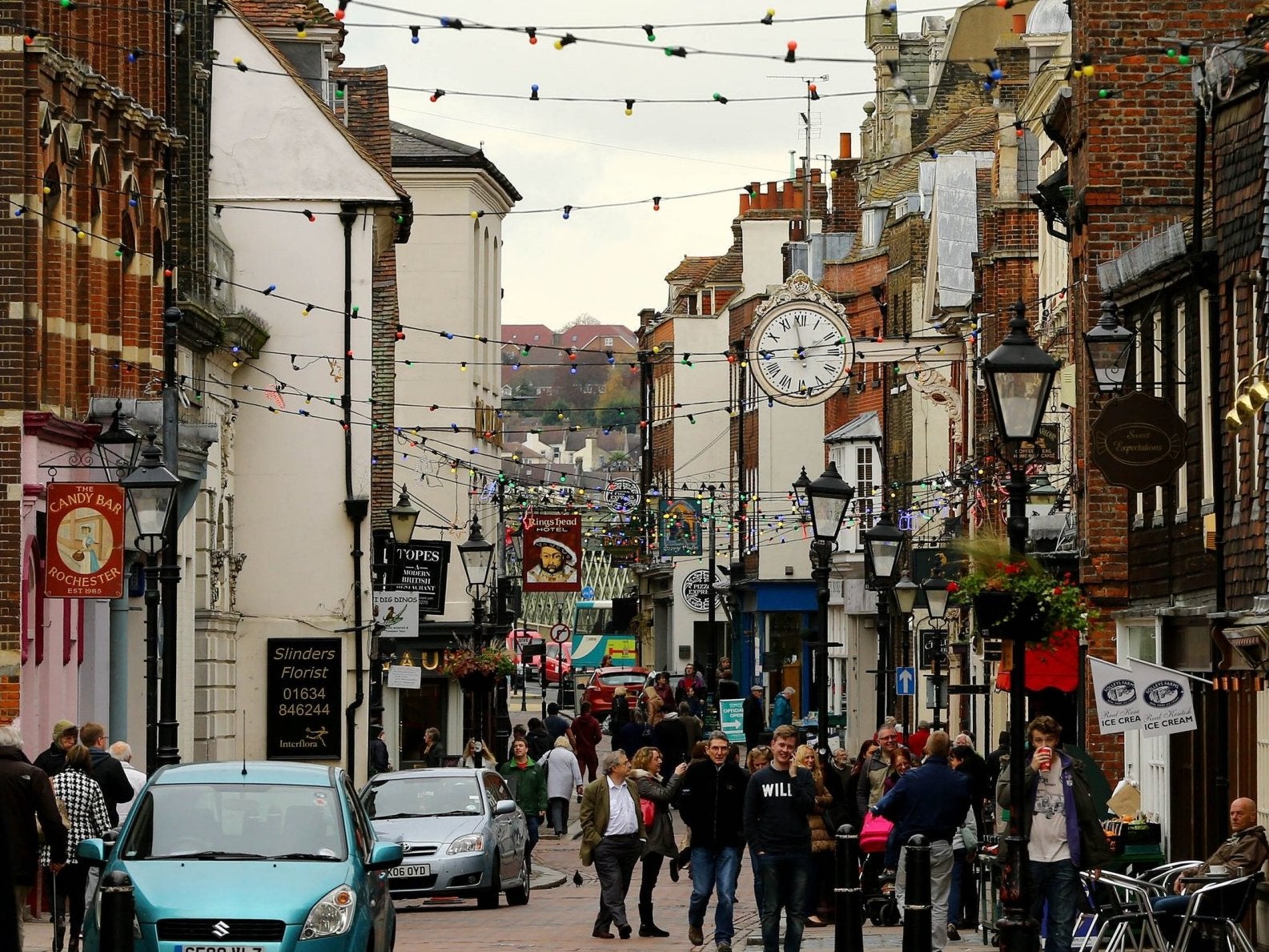 A bustling high street. But how many shops will still be there in ten years?