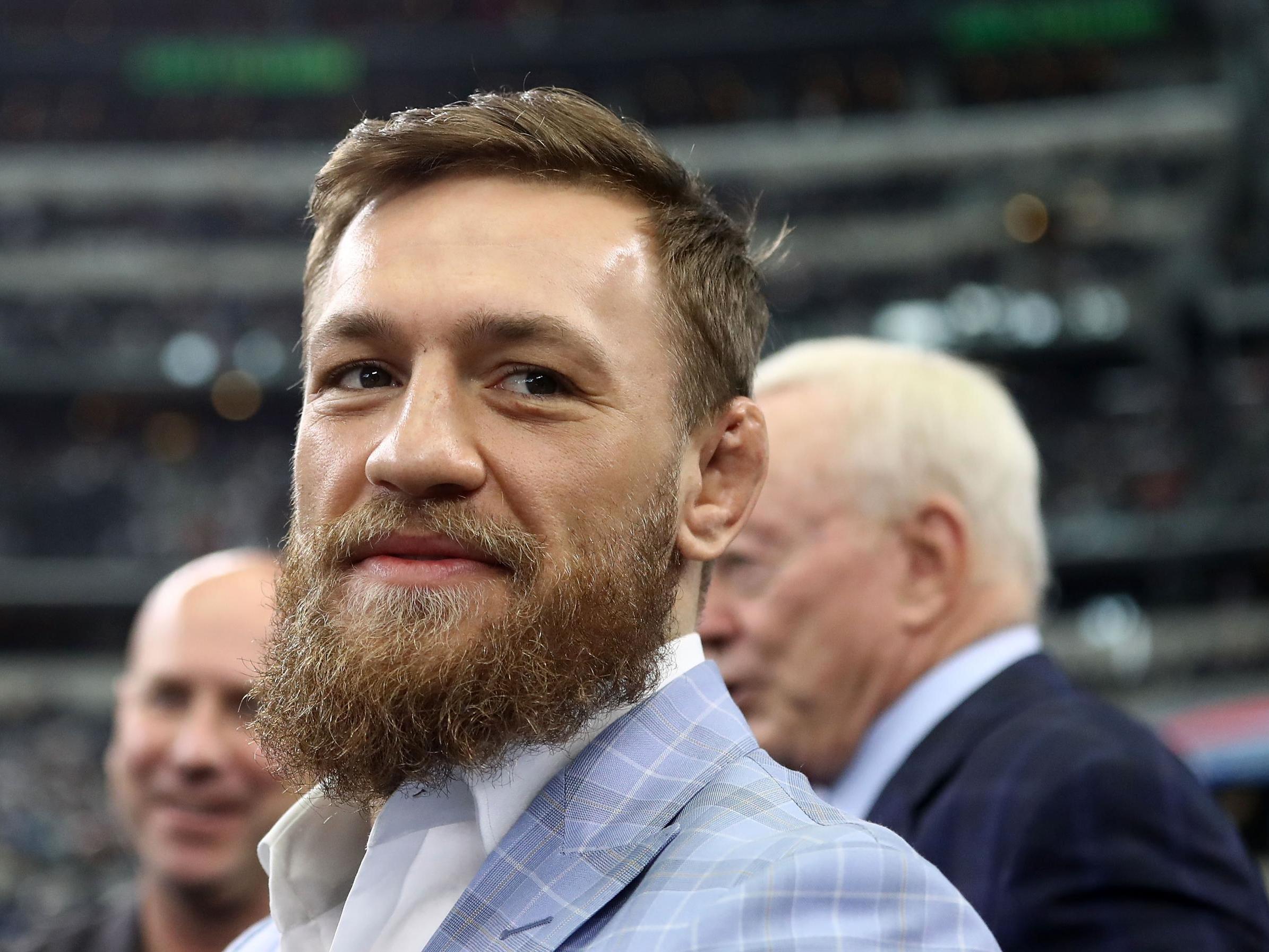 McGregor is currently banned indefinitely by the Nevada State Athletic Commission