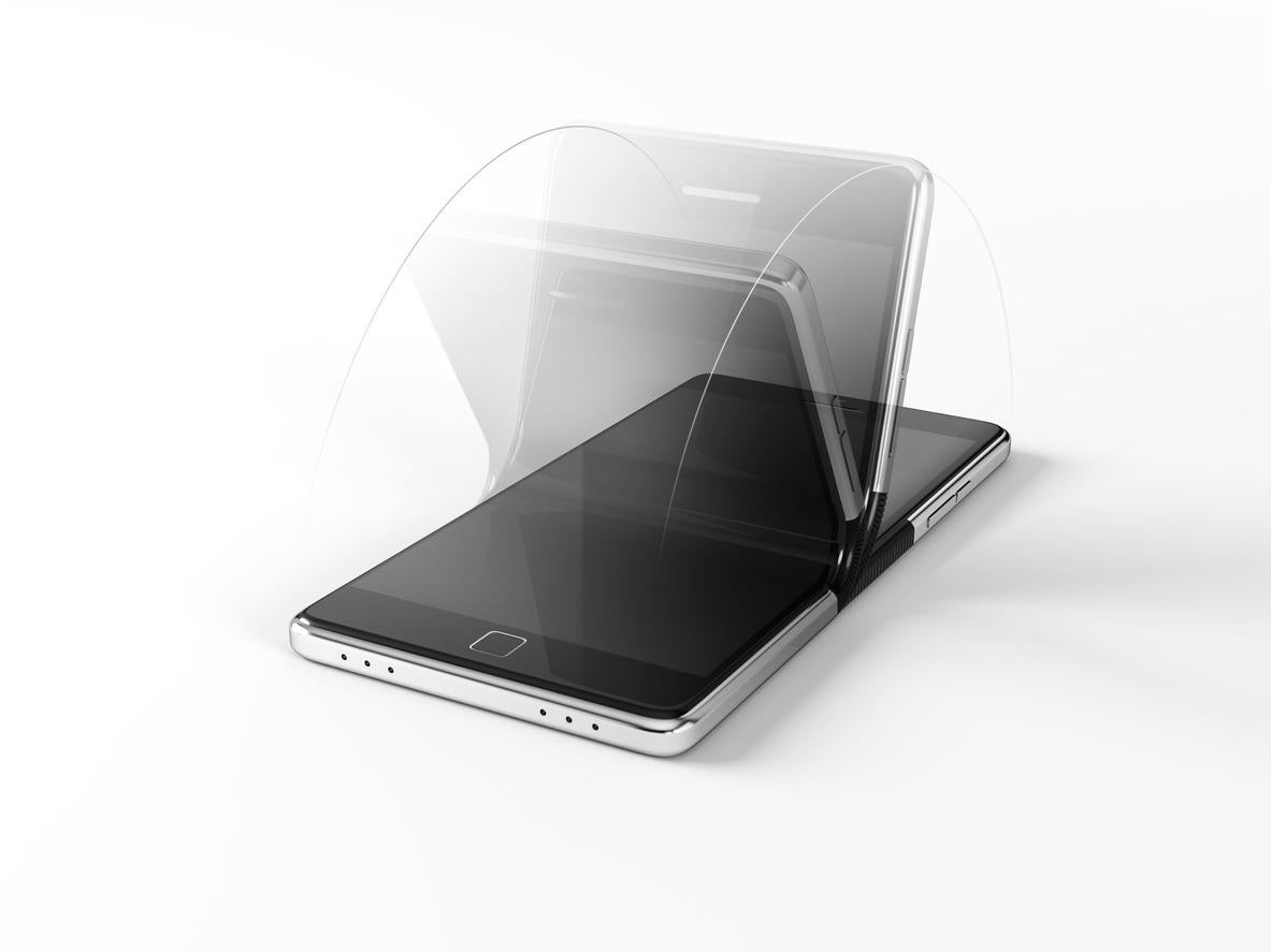 A concept for a foldable smartphone