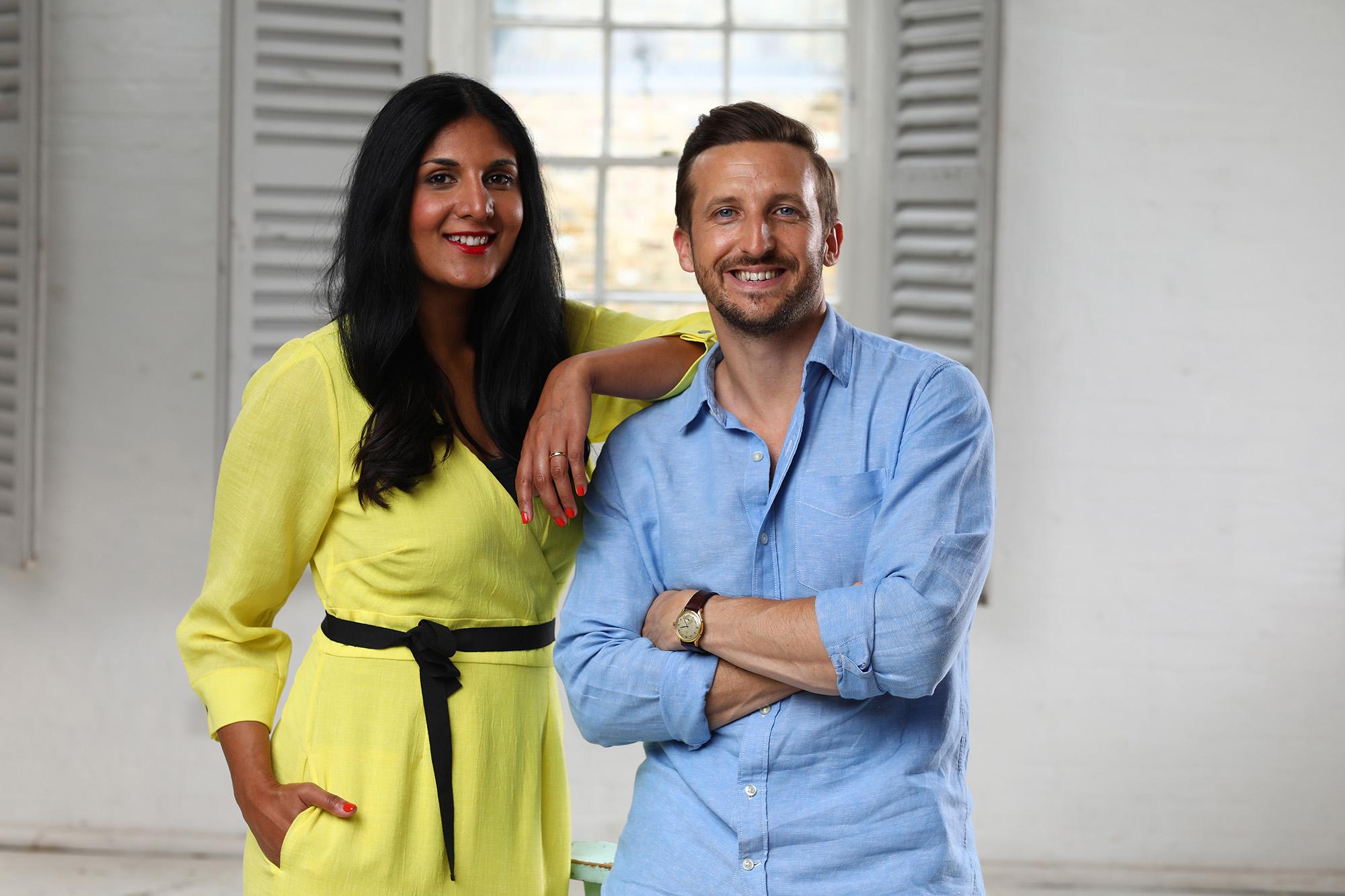 Flash Pack co-founders Radha Vyas & Lee Thompson