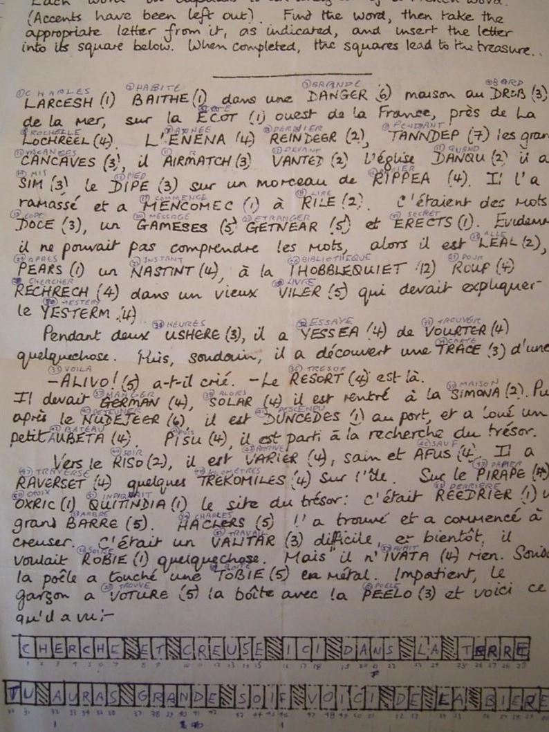 Carbon copy of Crossland’s treasure hunt for pupils