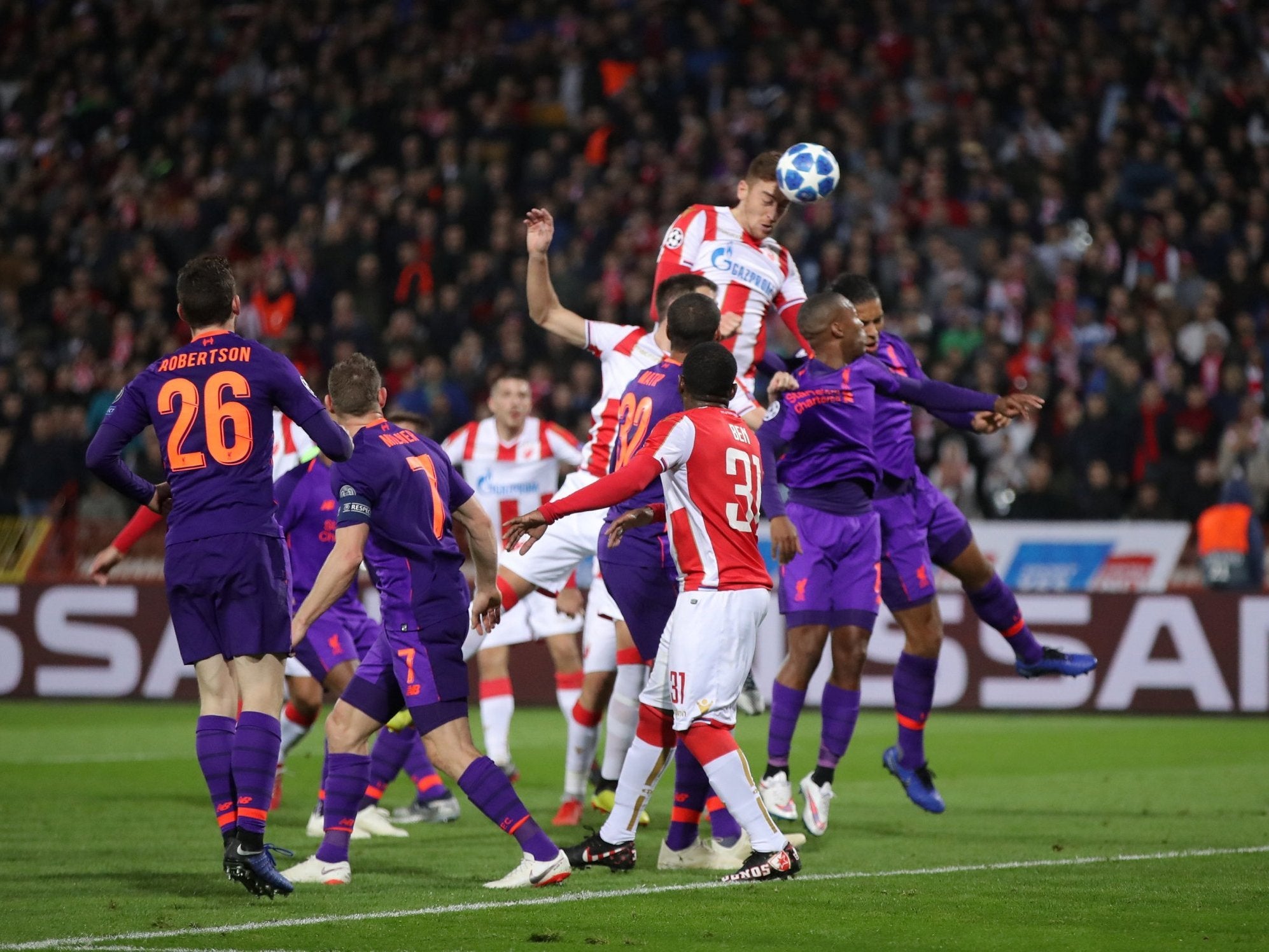 Milan Pavkov scored twice to give Red Star victory (Reuters)