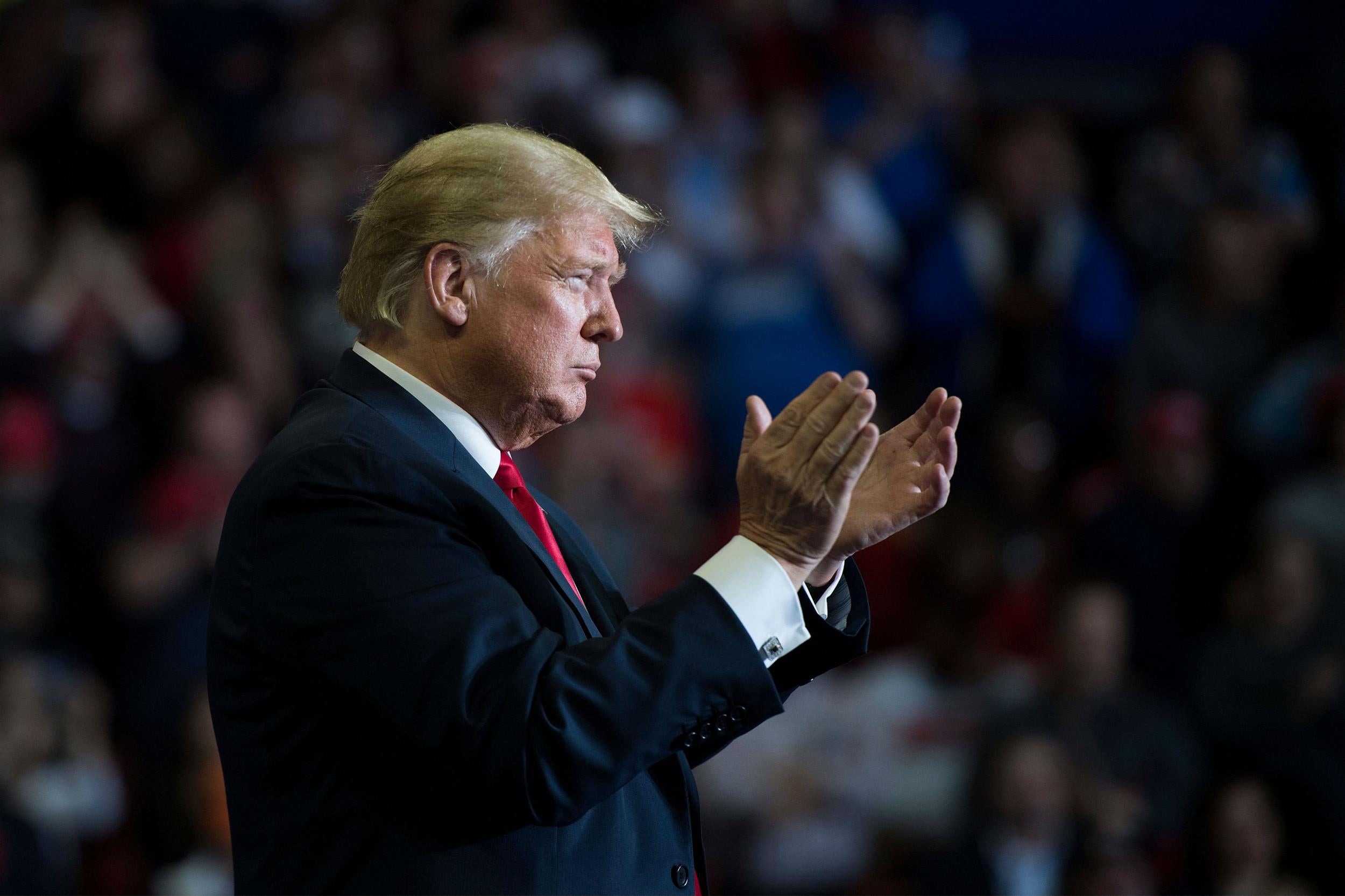 The president watched the results roll in from the White House residence