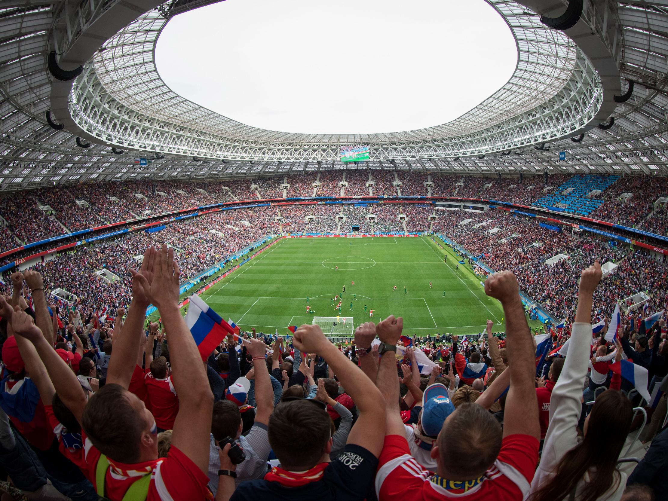 Last summer's World Cup was hailed as a triumph by president Vladimir Putin