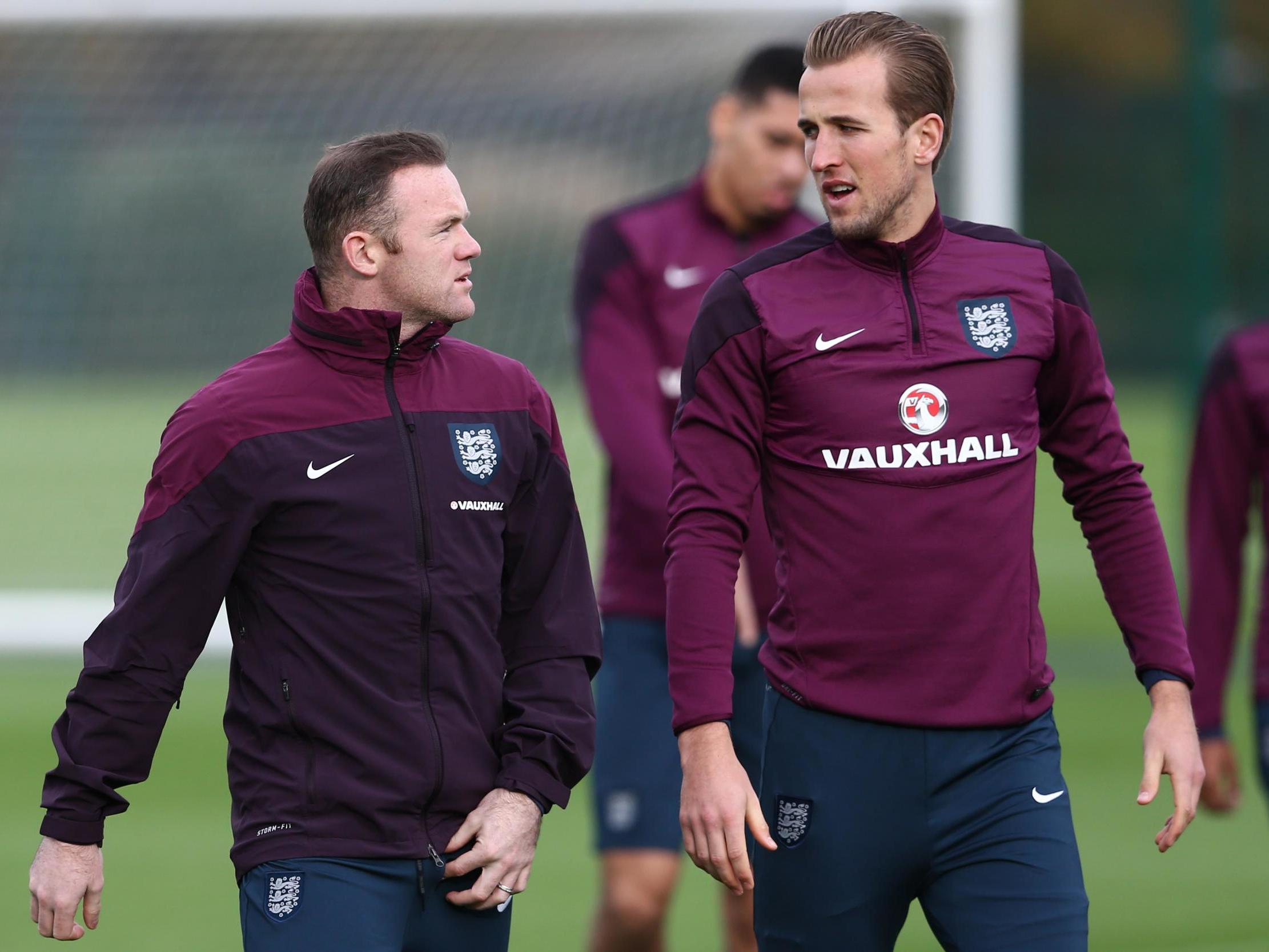 Rooney was Kane's predecessor as England captain