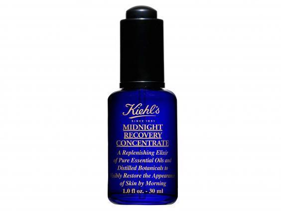 Kiehl’s Midnight Recovery Concentrate, £38 for 30ml <a href="https://www.kiehls.co.uk/skin-care/category/serums/midnight-recovery-concentrate/819.html" target="_blank" class="body-gallery" data-vars-item-name="GL-8766321-https://www.kiehls.co.uk/skin-care/category/serums/midnight-recovery-concentrate/819.html" data-vars-event-id="c6"> Buy it now.
</a>