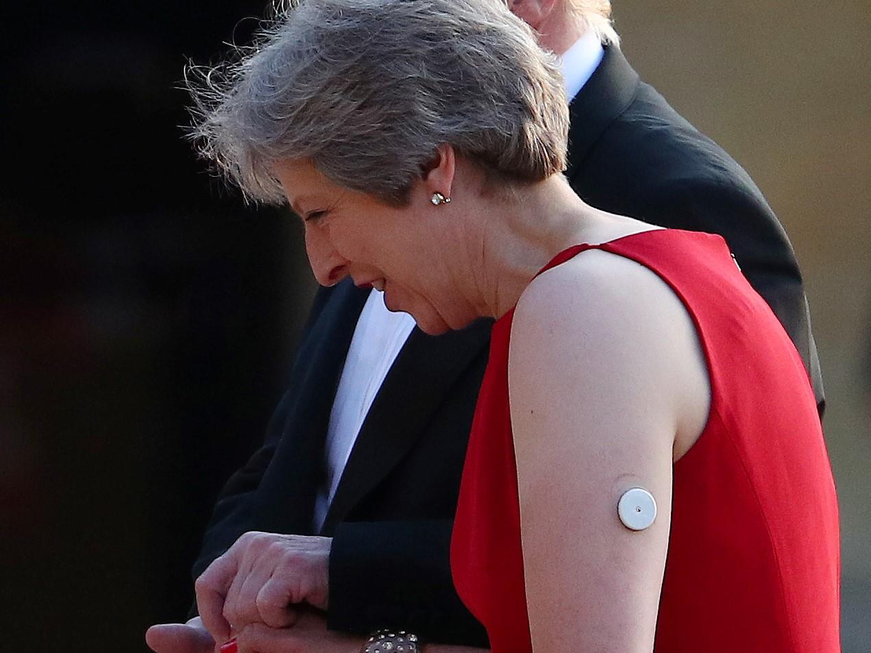 Theresa May has welcomed the introduction of the Libre diabetes patch to the NHS