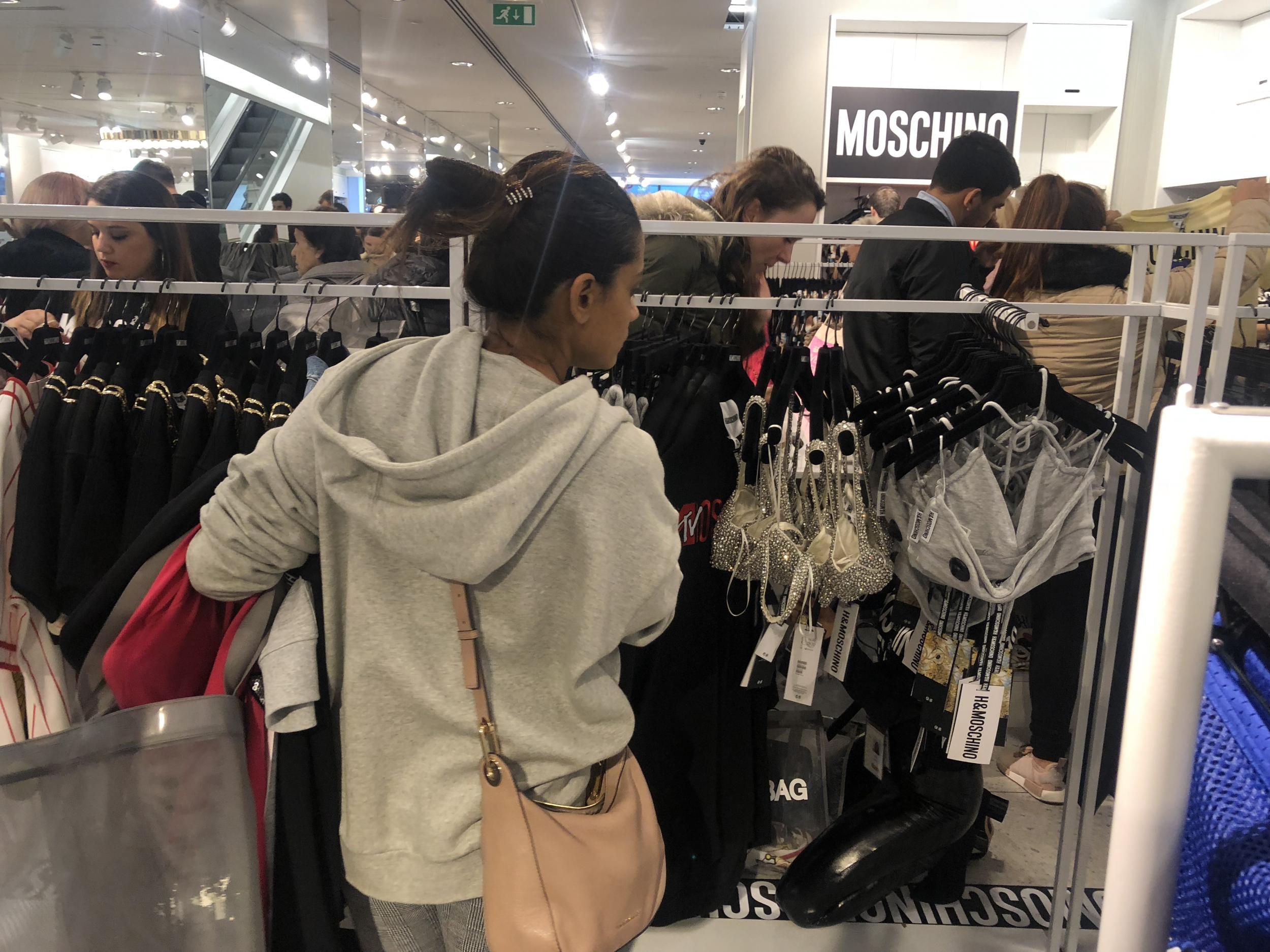 Some shoppers were disappointed to find that the items they wanted had sold out by the time they were allowed into the store.