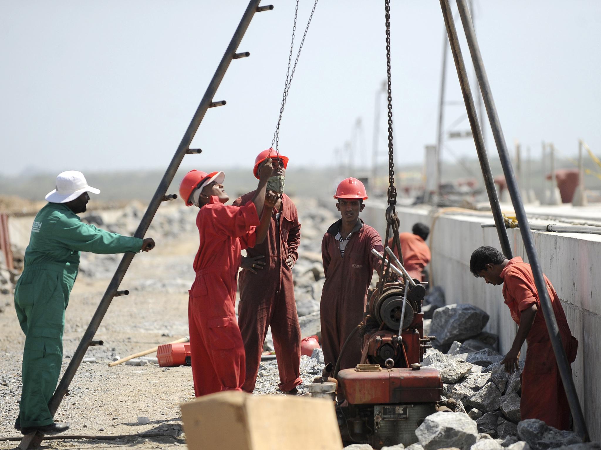 The Chinese state holds a 99-year lease on the Sri Lankan port of Hambantota