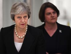 Brexit: Theresa May warned DUP of Irish sea border in case of no-deal, leaked letter suggests