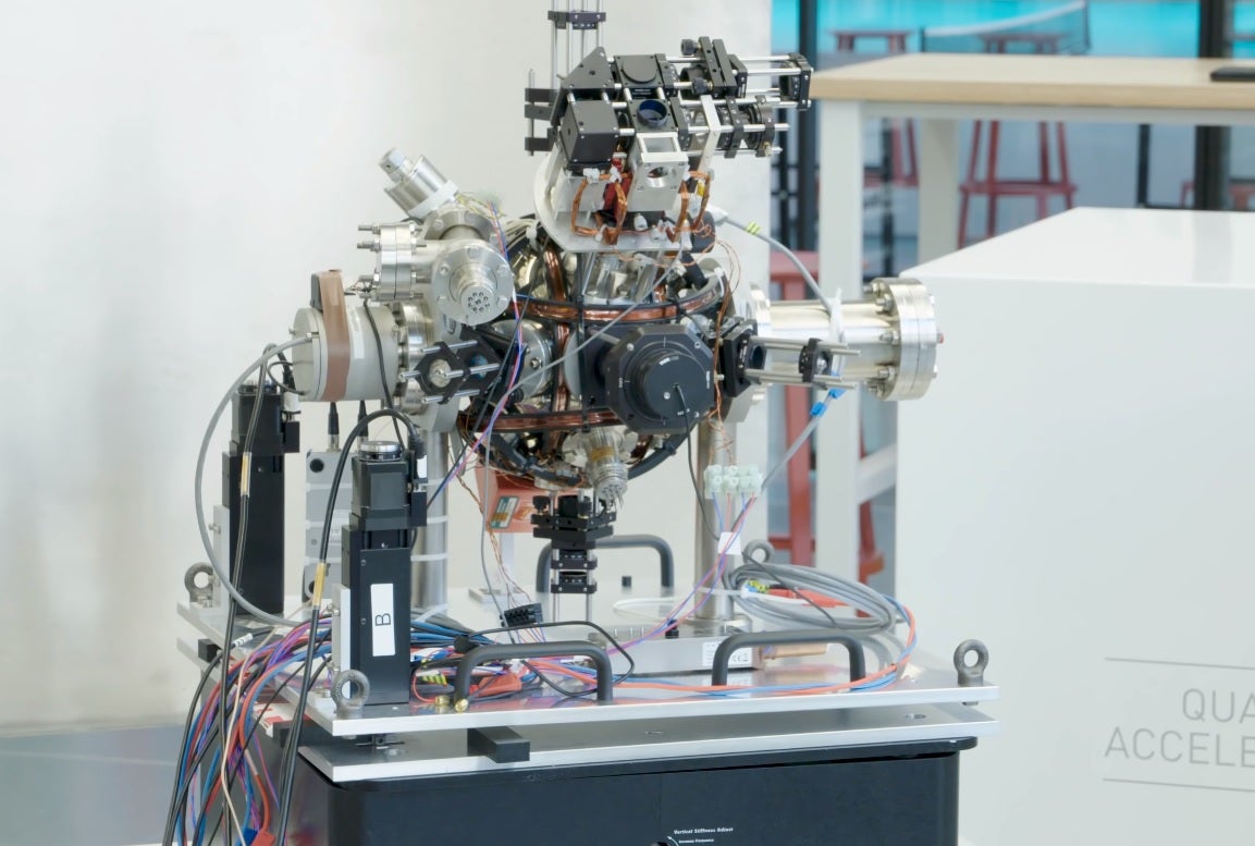 The first standalone quantum accelerometer is currently a size that would only be suitable for large ships or aircraft, though a path towards minitiarisation has already begun that could eventually see one fit in a smartphone