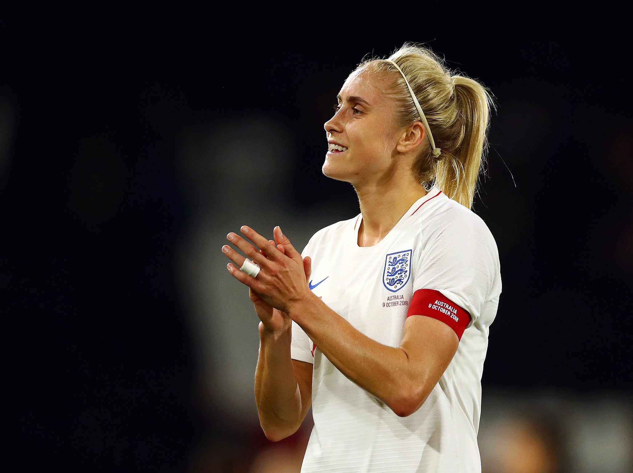 Steph Houghton was made England captain in January 2014