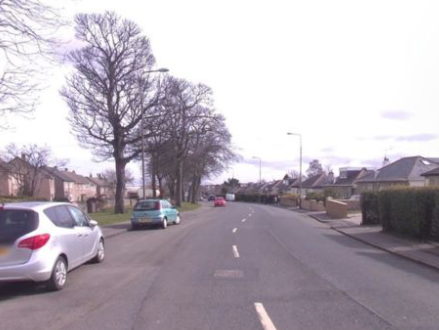 The victim was attacked when she answered the door of the property in Captain's Road, south-east Edinburgh on Friday night.