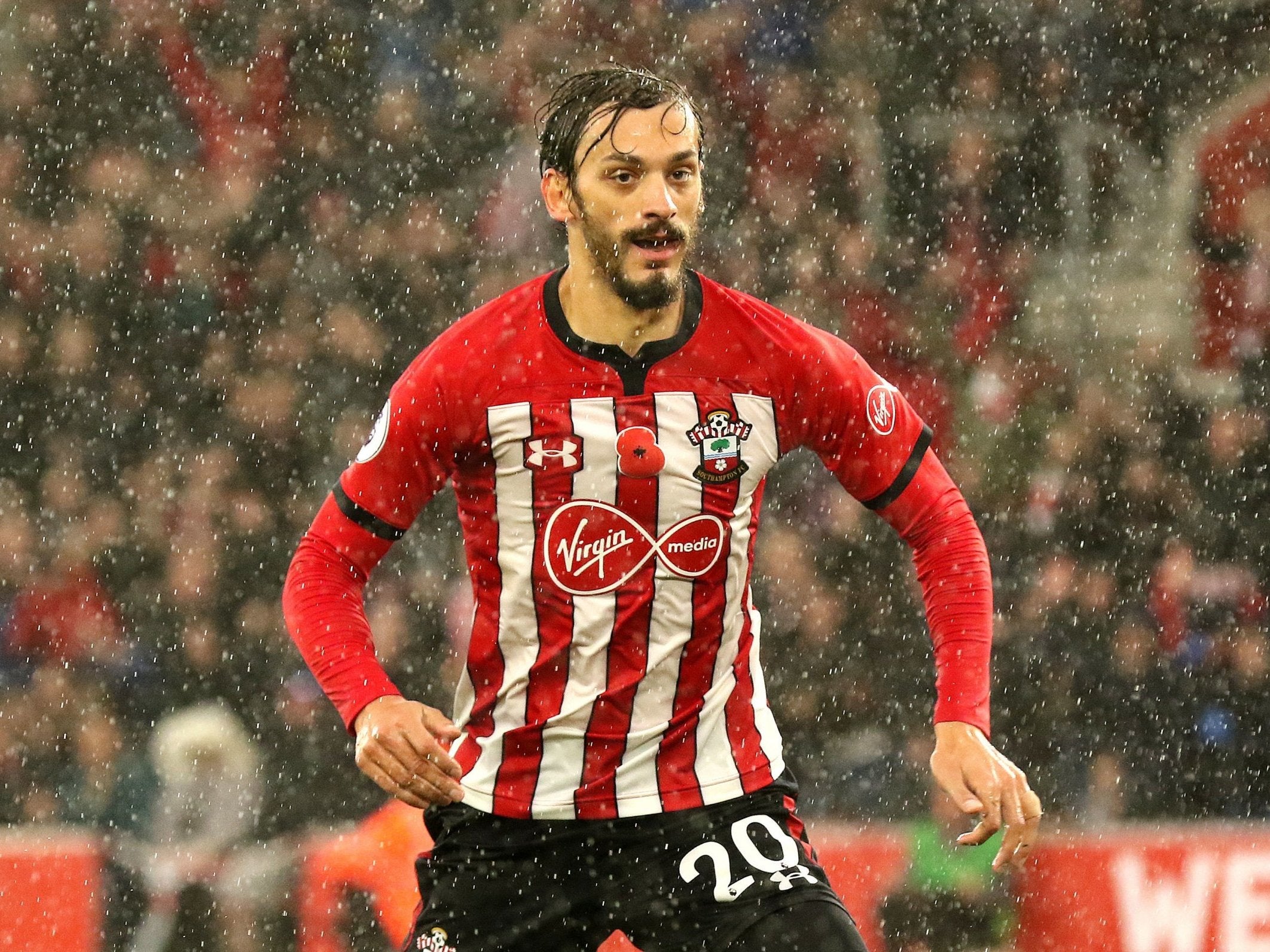 Gabbiadini opened the scoring for Southampton