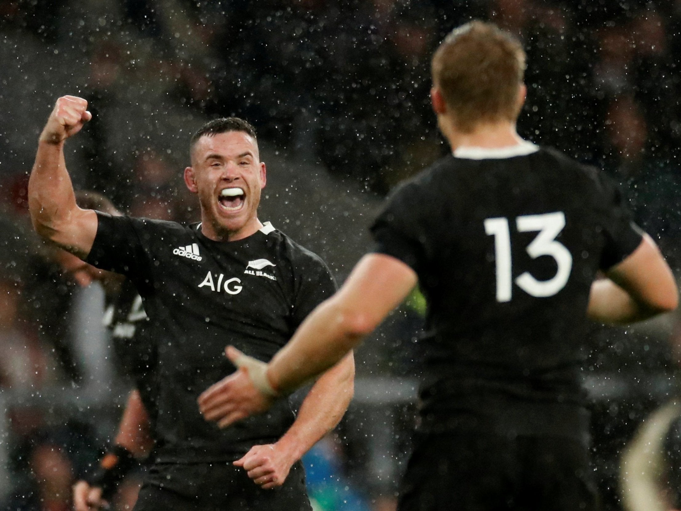 New Zealand beat England at the weekend 16-15