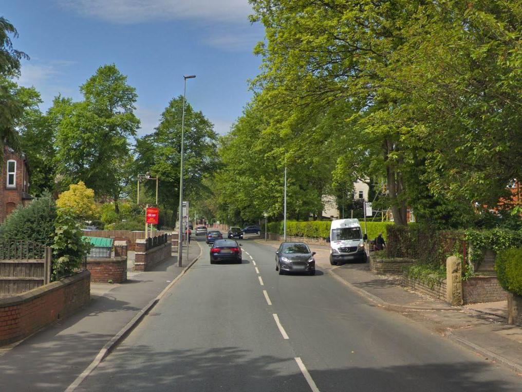 The girl was hit by a car in Monton Road