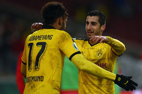 Mhitaryan scored 11 goals and added 15 assists in his final season in the Bundesliga