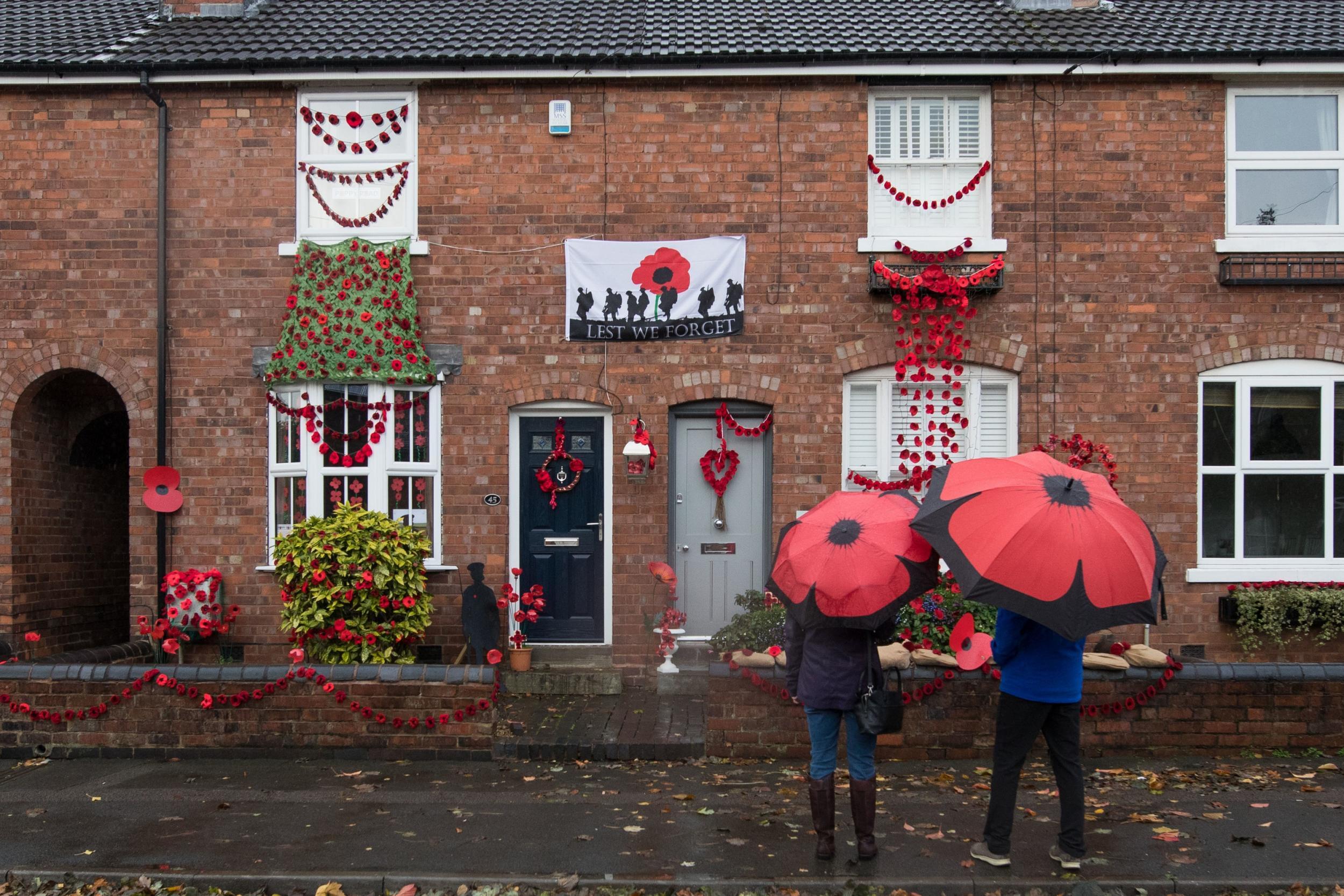 &#13;
A house in Station Road, Aldridge in Walsall (Aaron Chown/PA)&#13;