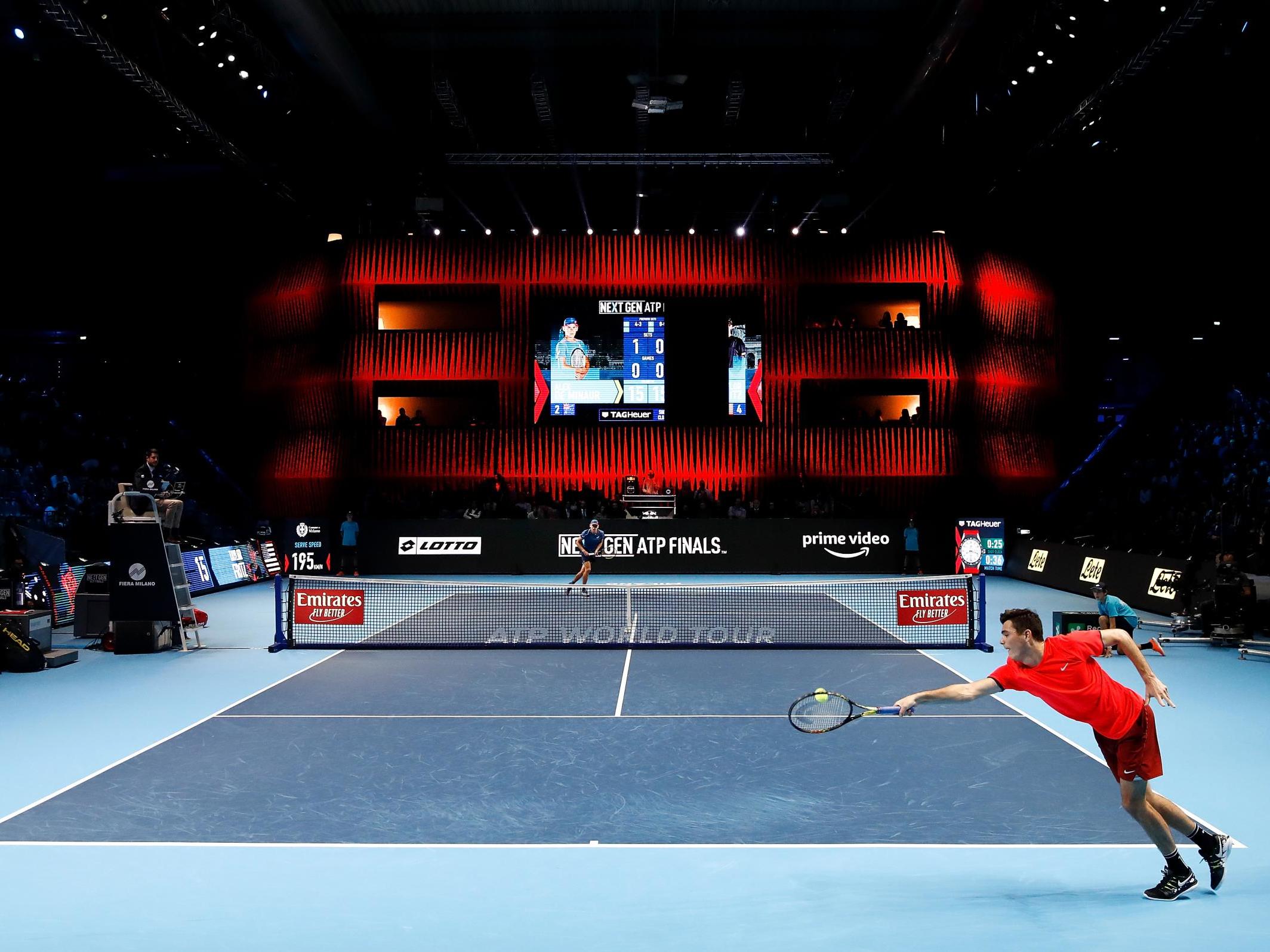 The Next Gen ATP Finals rolled out a new innovation for the sport