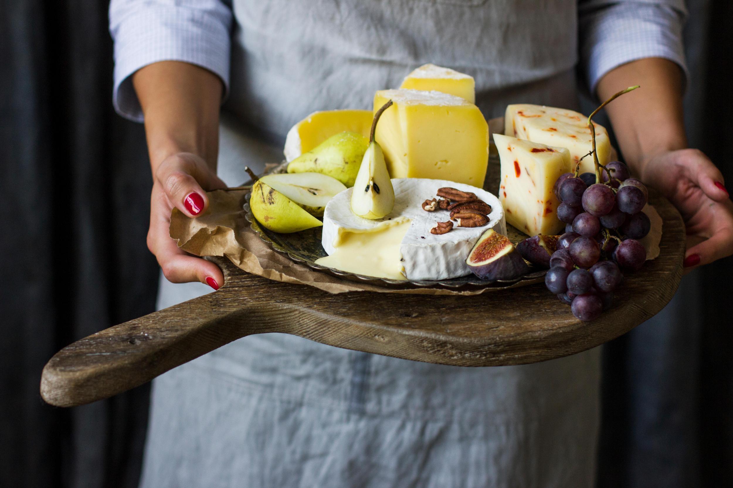 Sample Camembert in Normandy