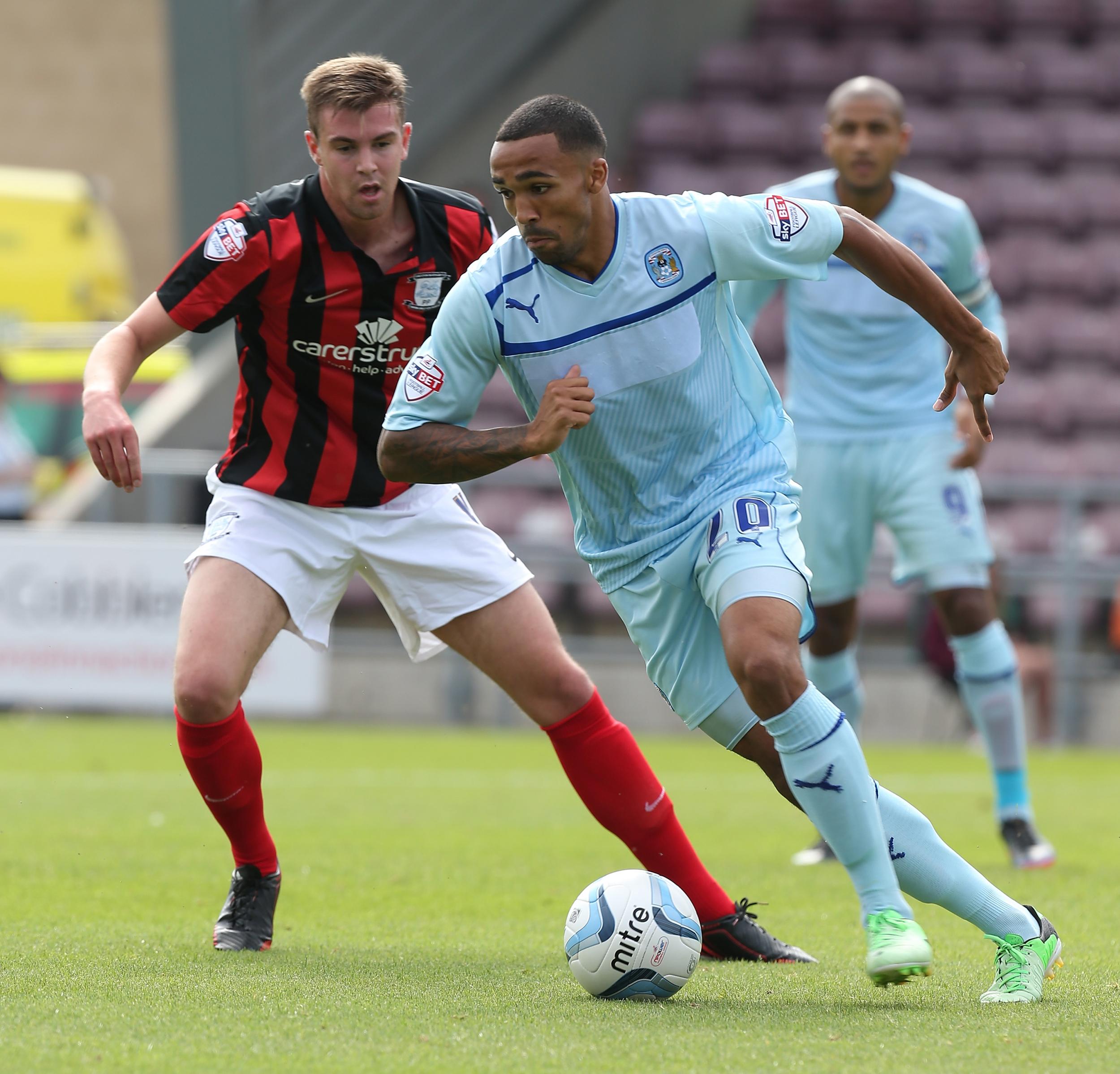 Wilson left Coventry for a spell with Kettering