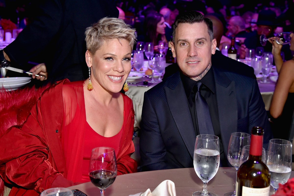 Pink dismisses rumors of separation from husband Carey Hart as ‘fake news’