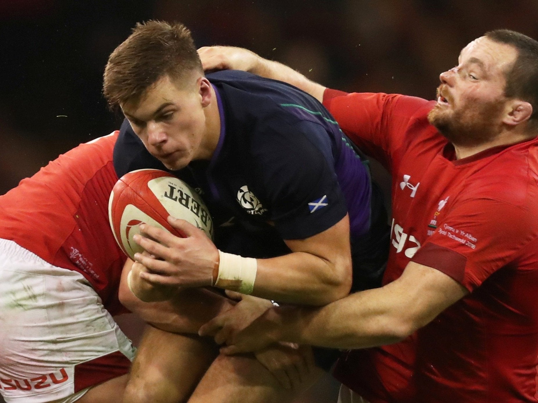 Huw Jones returns to the Scotland line-up for their meeting against the Springboks