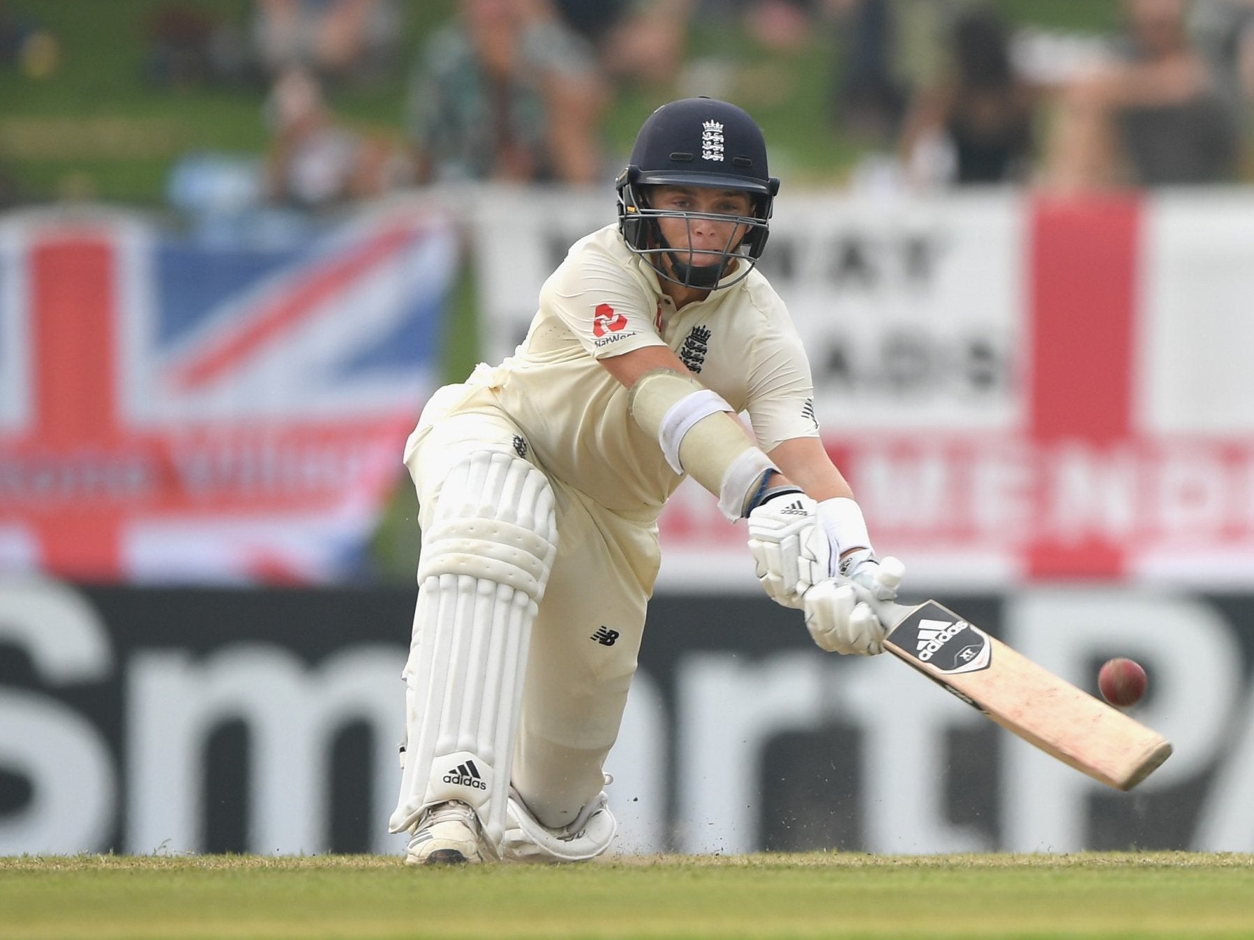 Sam Curran hit six sixes as he helped England to an imposing total (Getty Images)