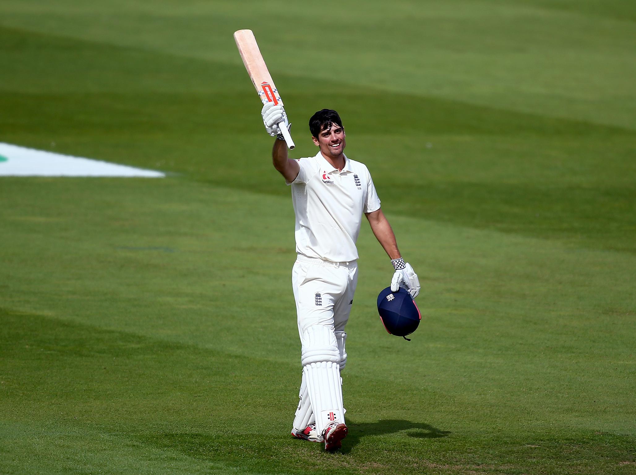 Cook signed off with a signature century