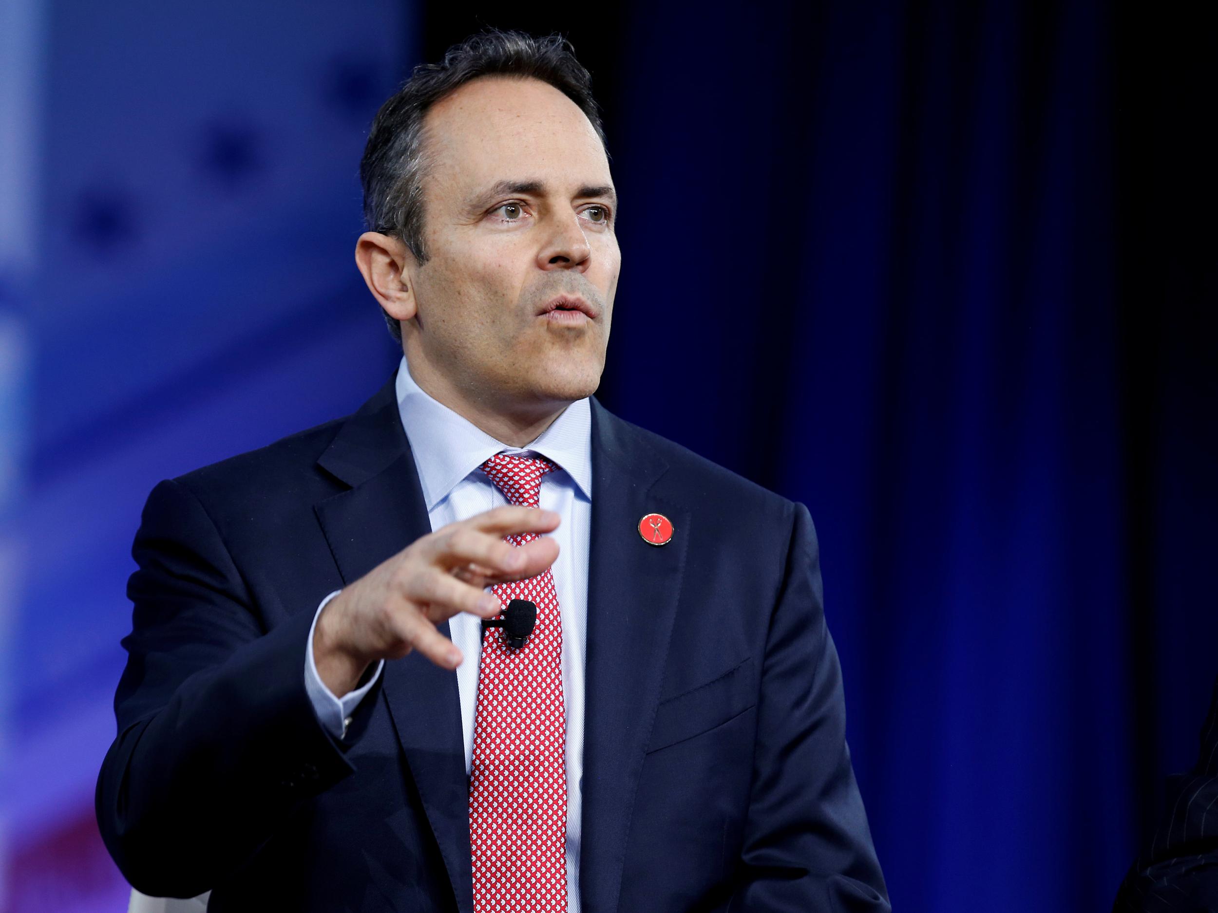 Outgoing Kentucky Governor Matt Bevin, who has been attacked for several controversial pardons