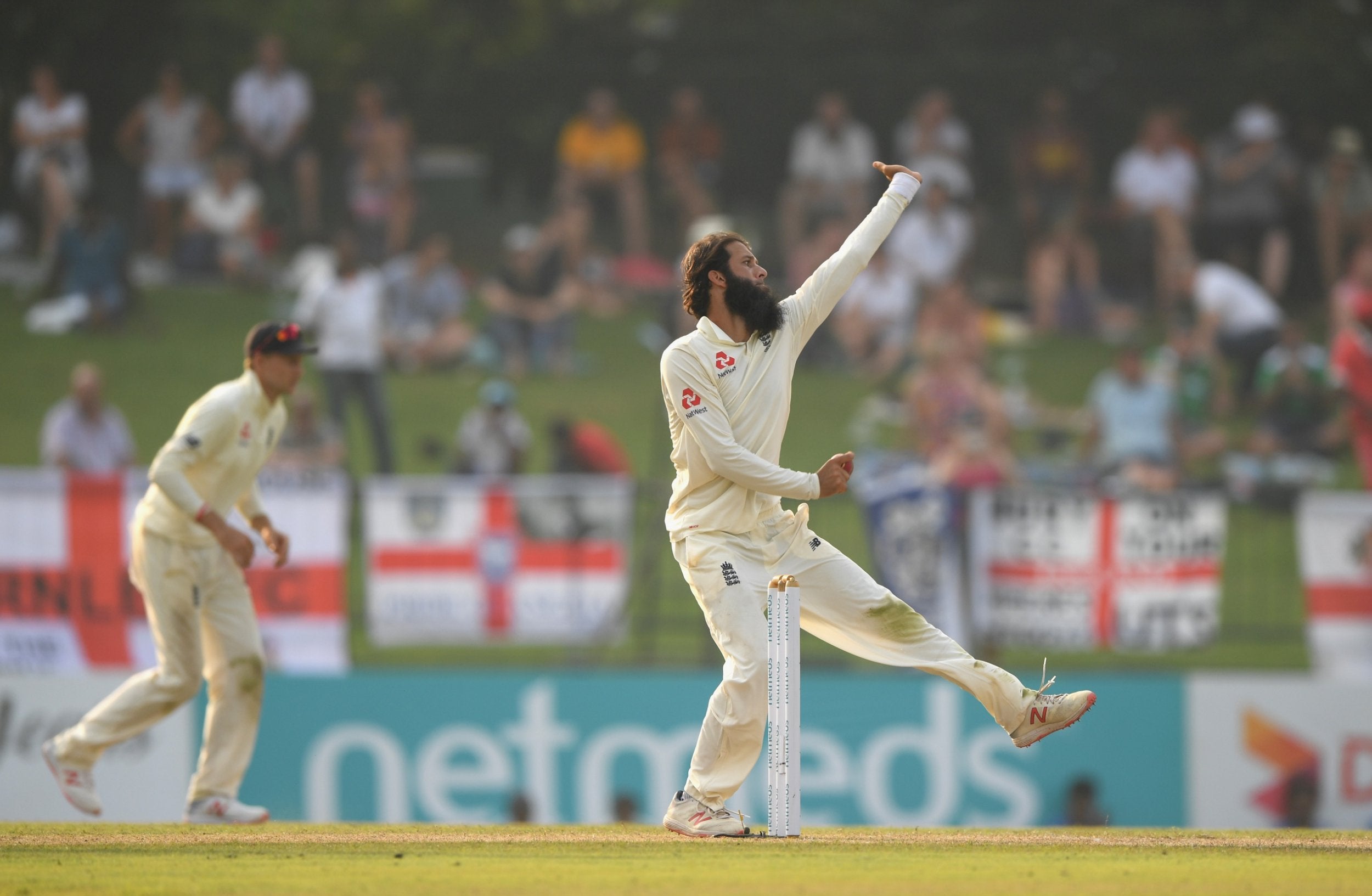 England's spinners struggled to take advantage of a turning pitch