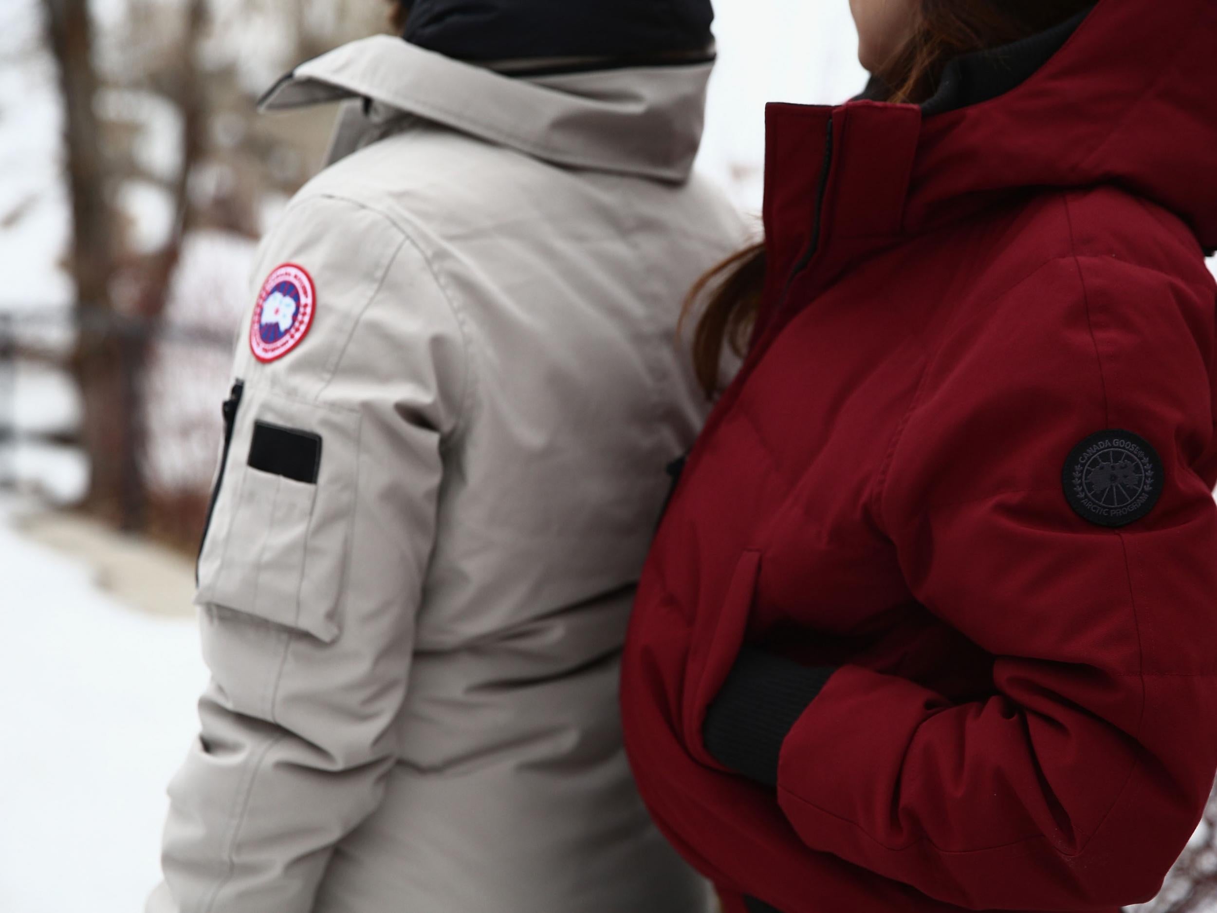 Canada Goose coats range in price from about £275 to £1,400