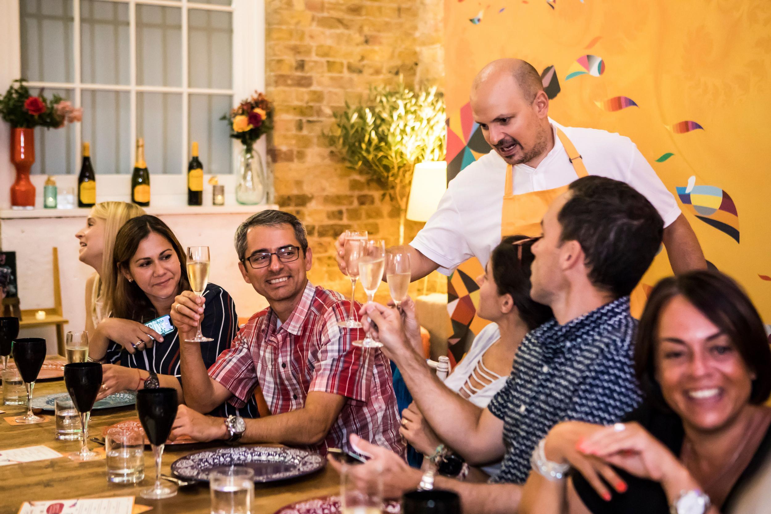 Supper clubs are the ideal way to enjoy good company, great conservation and tasty food and drink