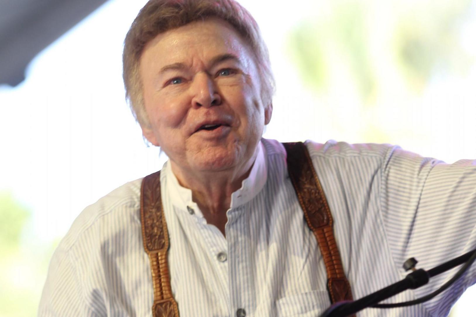 Musician Roy Clark performs onstage during the Stagecoach Country Music Festival held at the Empire Polo Field on 29 April, 2012 in Indio, California. (Photo by Karl Walter/Getty Images for Stagecoach)