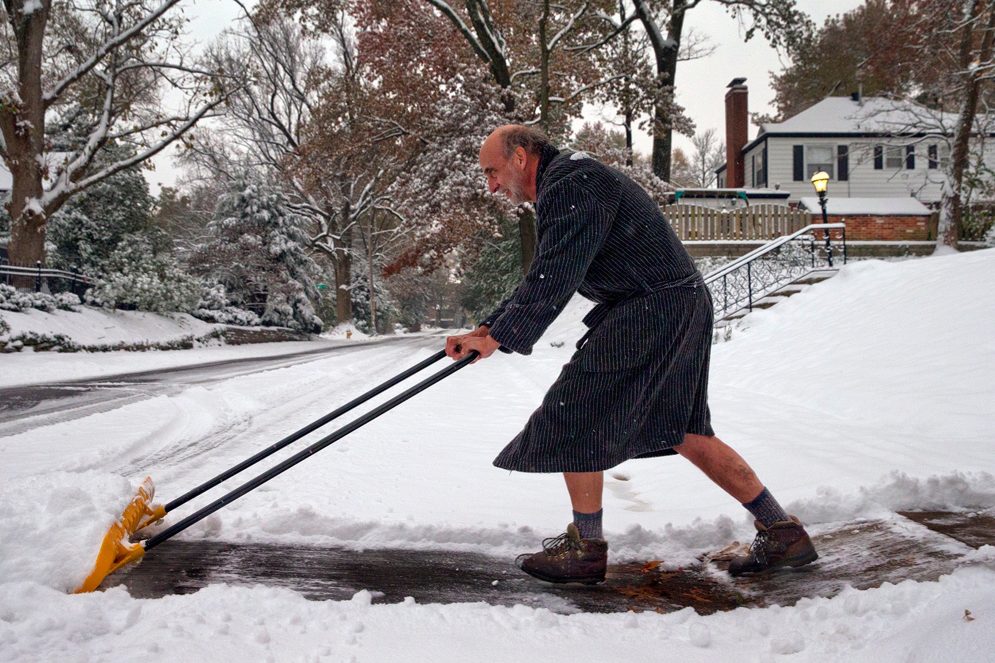 Early snowfall arriving in New York City could break accumulation records 15 November 2018