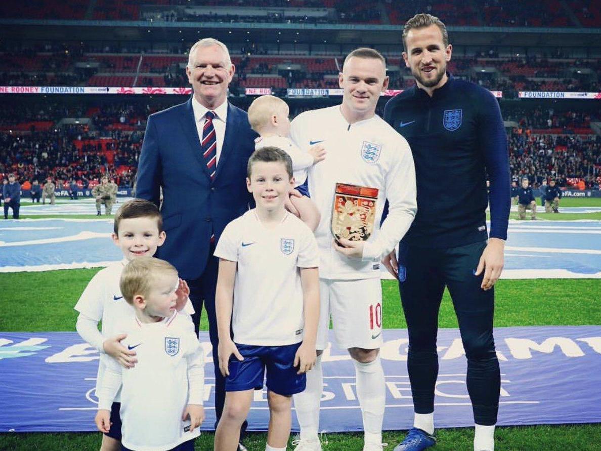 Rooney enjoyed a send-off from fans and teammates