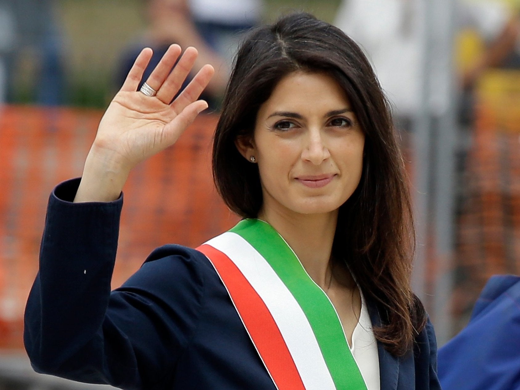 Mayor of Rome Virginia Raggi represents Five Star Movement