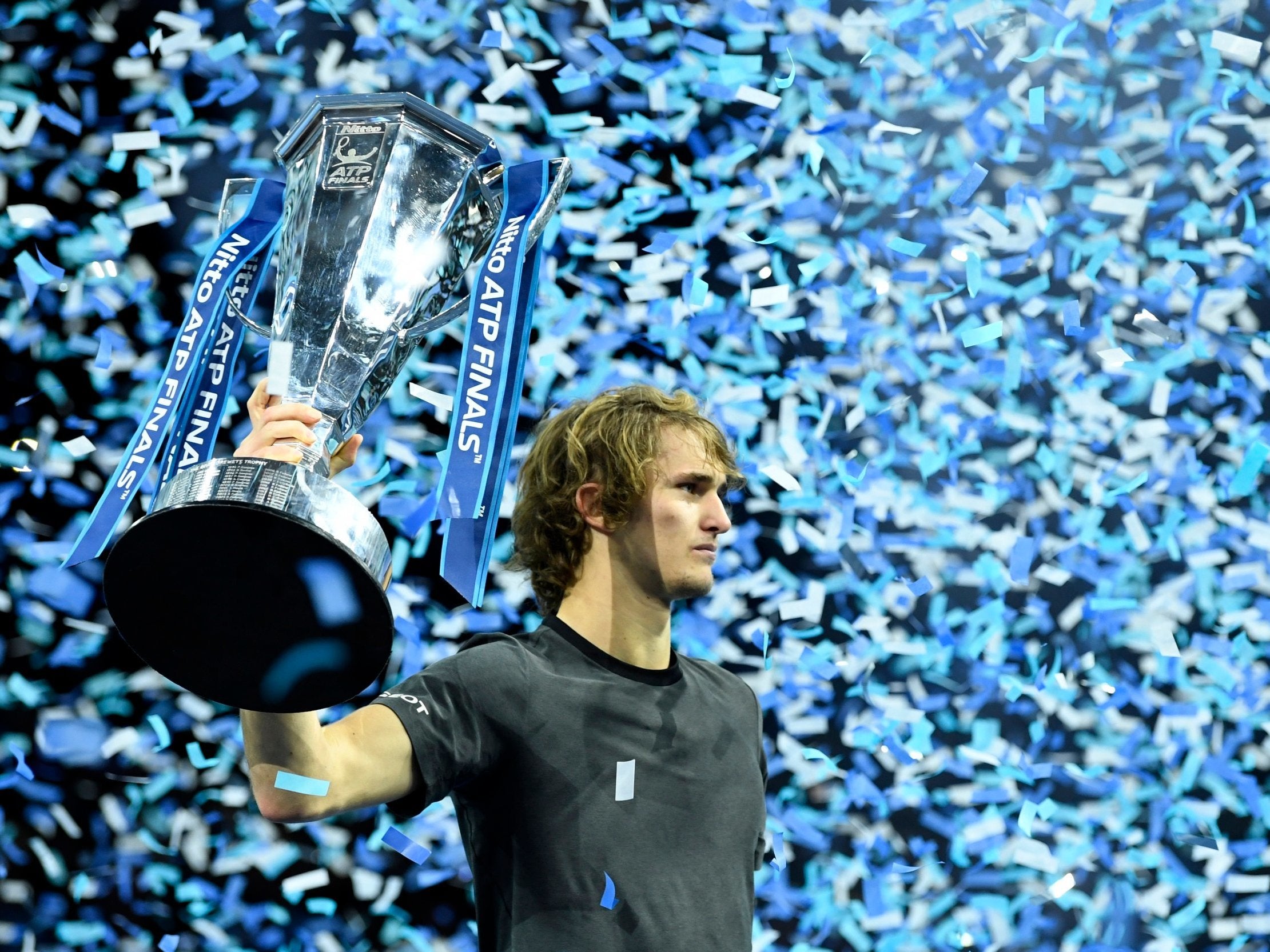 The 21-year-old becomes the first German to win the title since Boris Becker