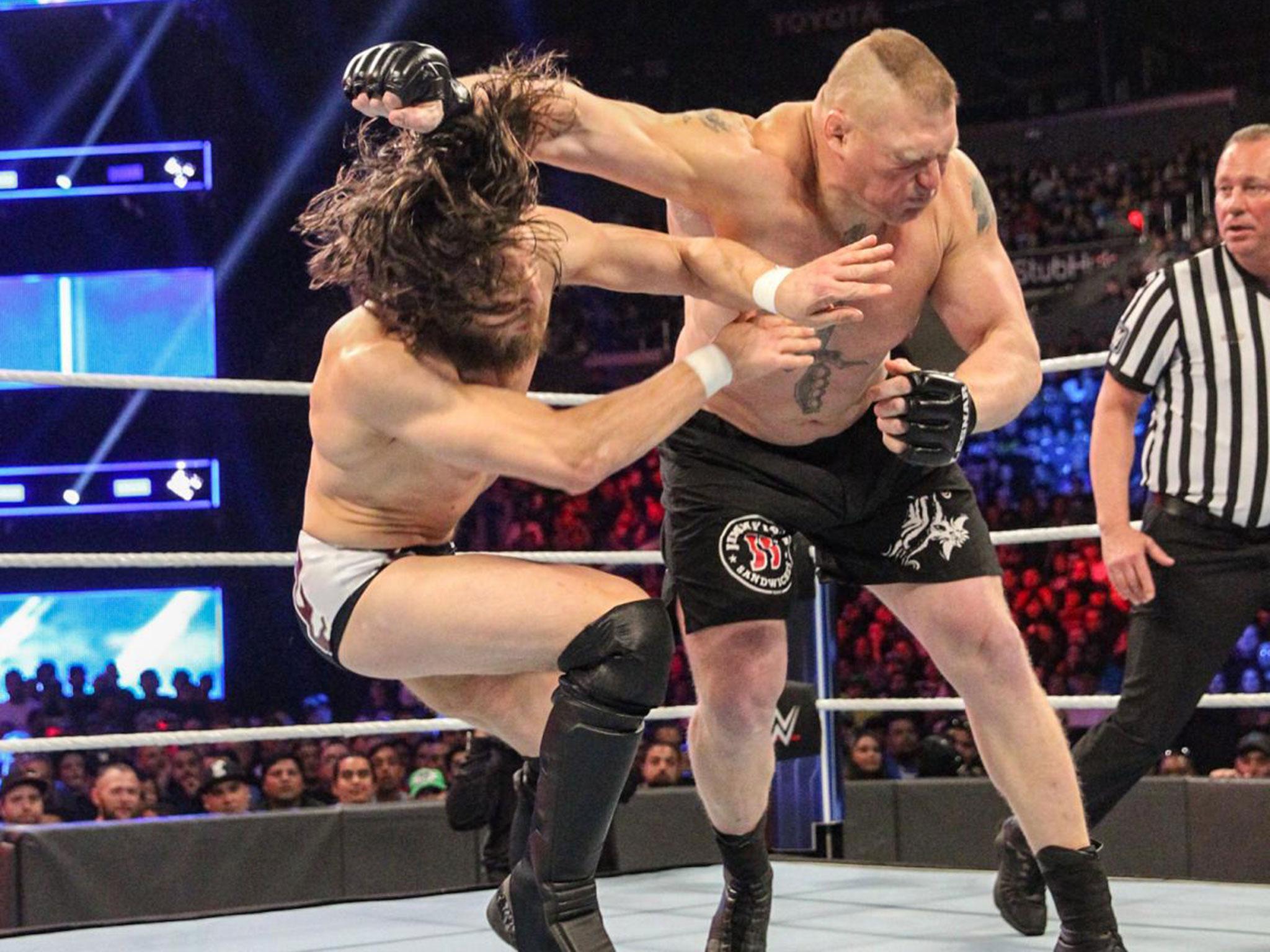 Lesnar enjoyed his best showing for some time