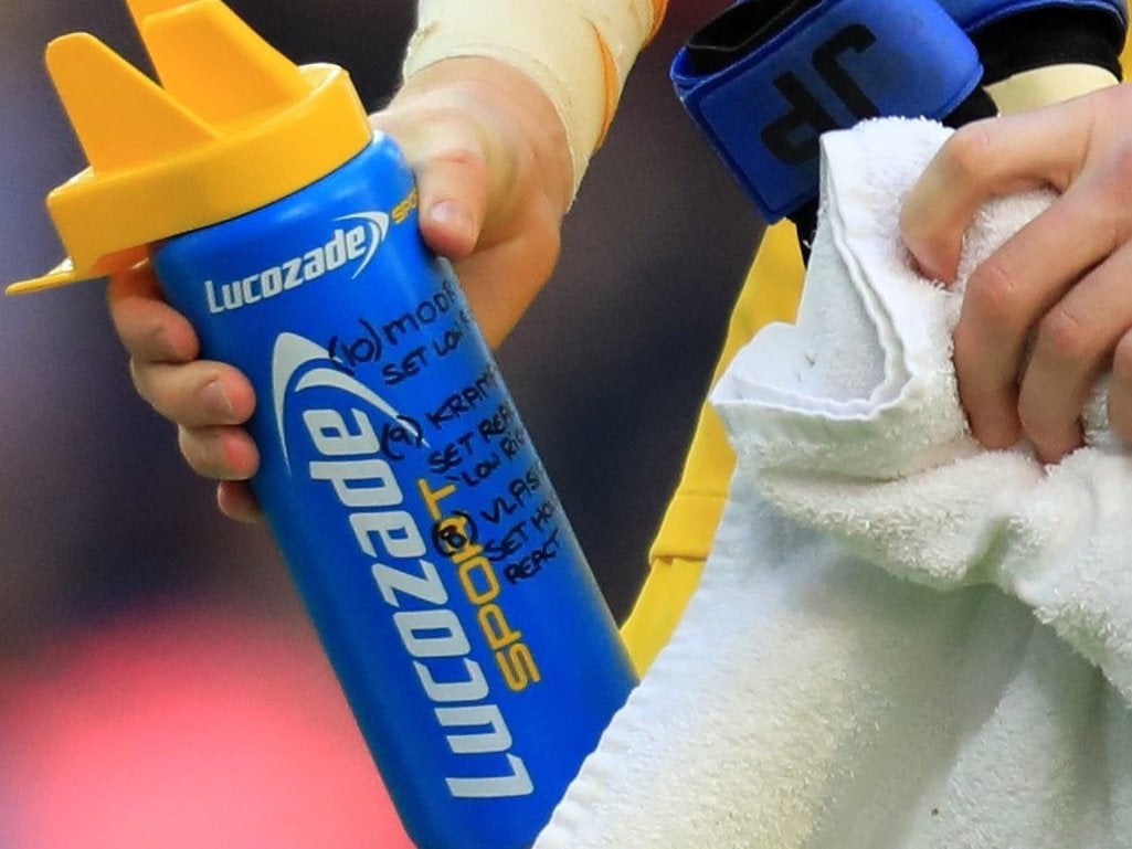 Details of Croatia's penalty takers were spotted on Jordan Pickford's water bottle