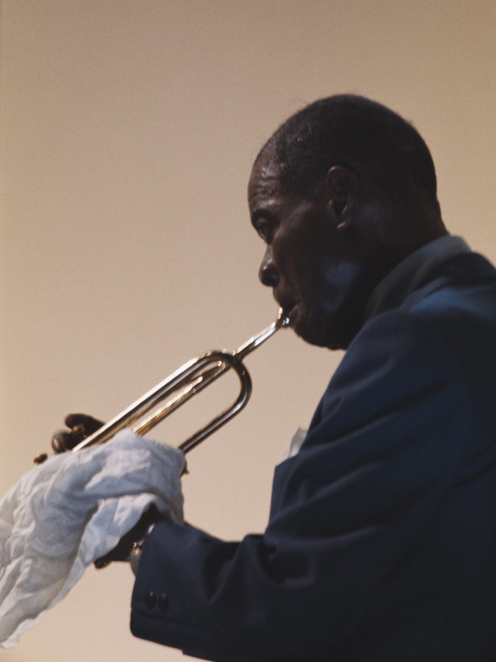 Armstrong performing, circa 1956 (Erich Auerbach/Hulton Archive/Getty)