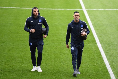 Hemed with Beram Kayal at Brighton