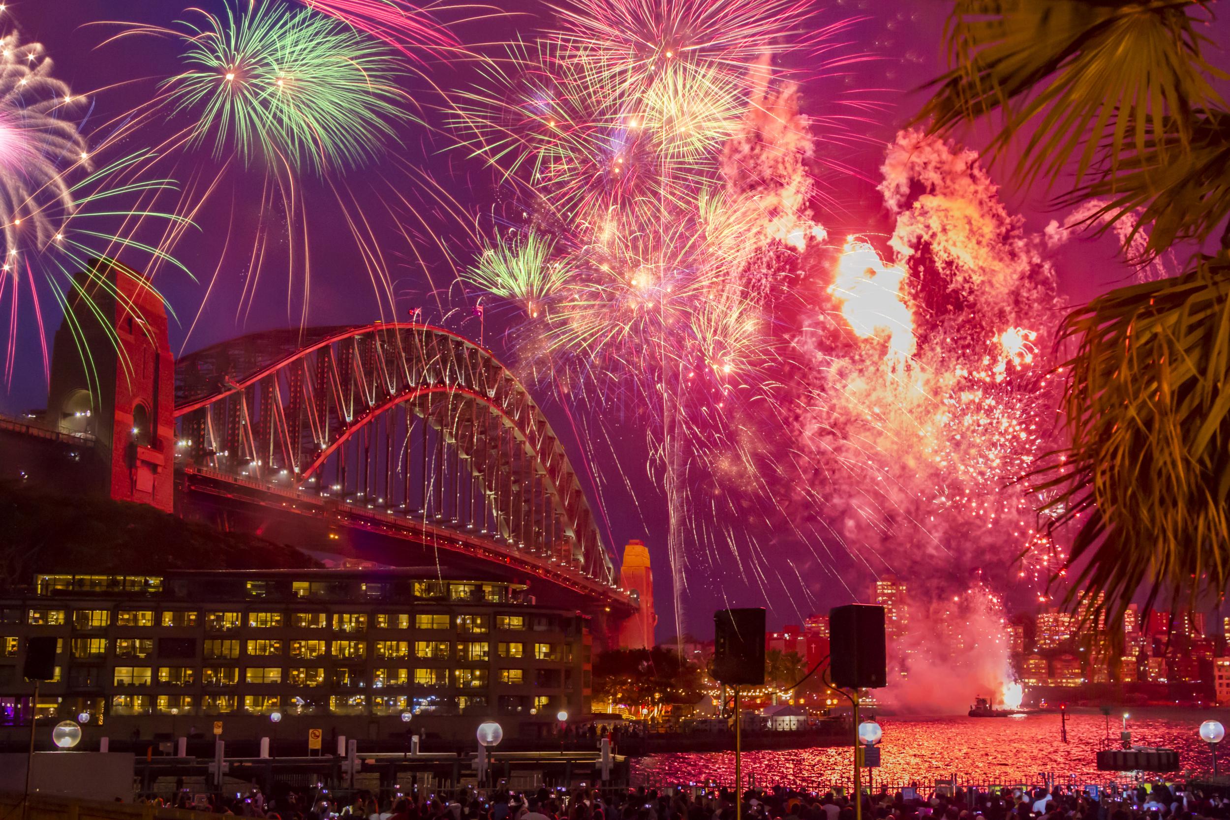 Fireworks over Sydney Harbour (iStock)