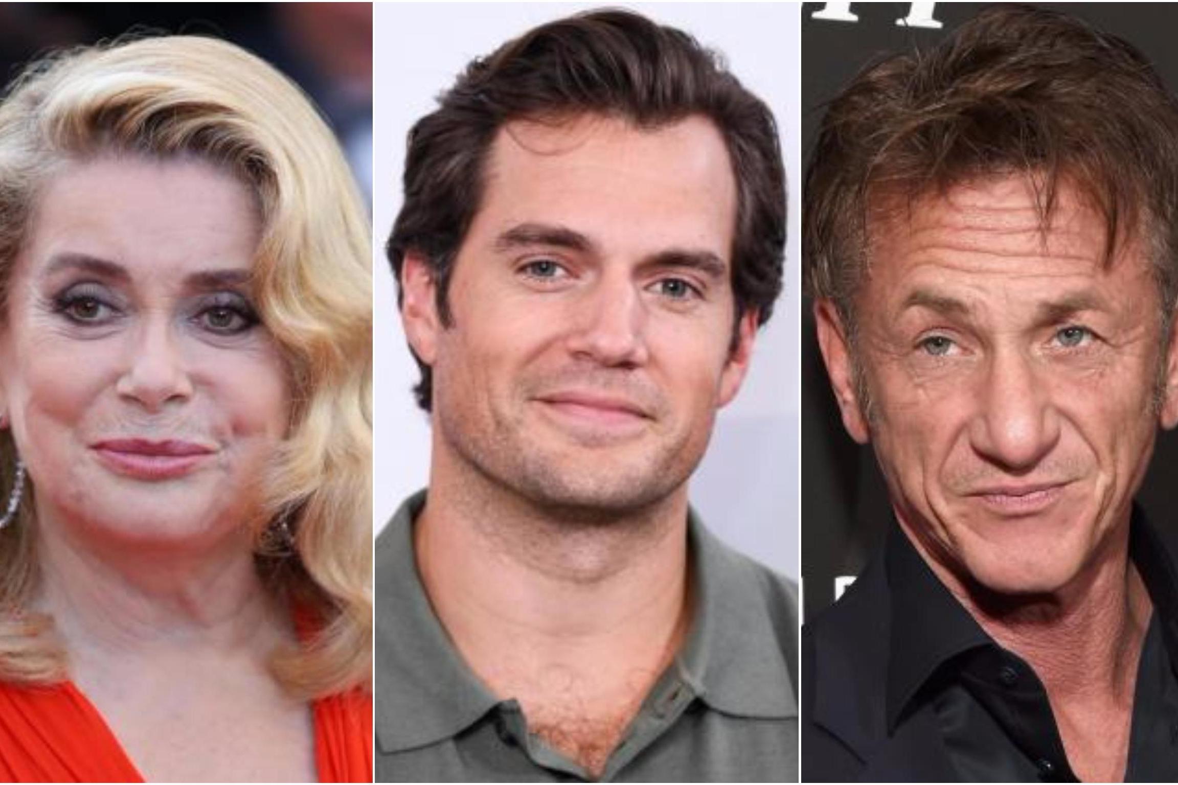 Catherine Deneuve, Henry Cavill and Sean Penn