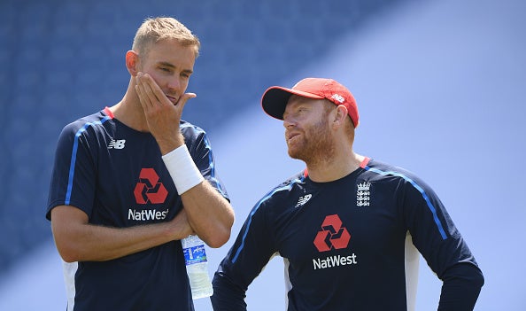 Stuart Broad has also been forced to watch England’s success from the balconies