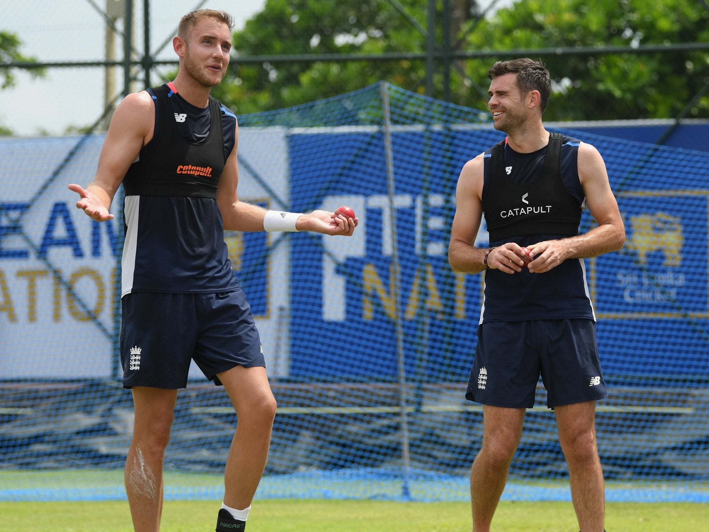 Stuart Broad will replace James Anderson for the third and final Test in Sri Lanka