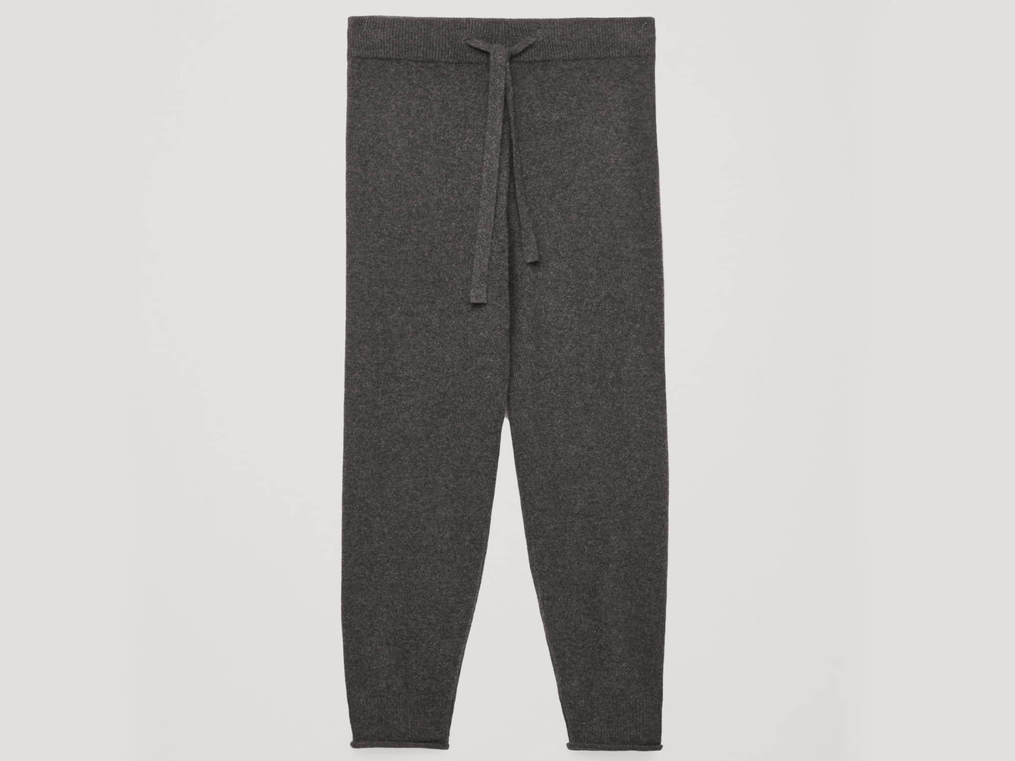 Cashmere Drawstring Trousers, £135, Cos Stores