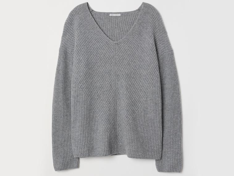 V-Neck Cashmere Jumper, £79.99, H&amp;M